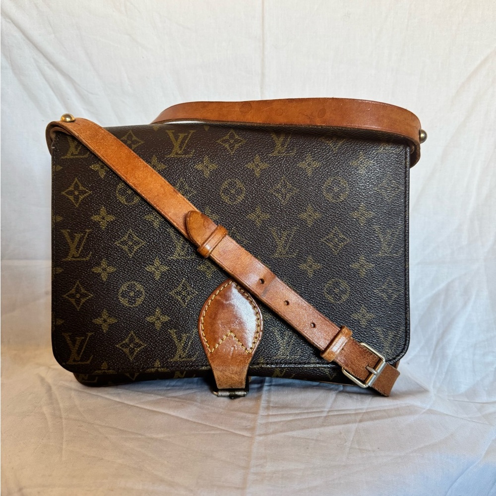 Vintage LOUIS VUITTON Cartouchiere GM Monogram Bag